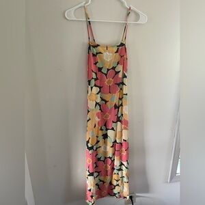 chinese dress ladies Billabong Spellbound Maxi Dress Golden Peach MD at Amazon Women's Clothing  store